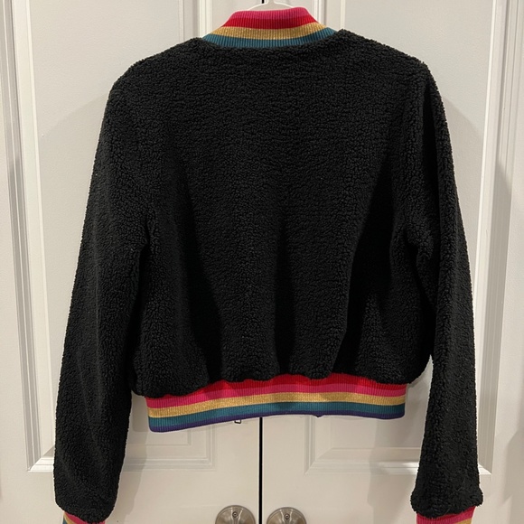 Spiritual Gangster Loved Furry Bomber Jacket - Picture 2 of 5